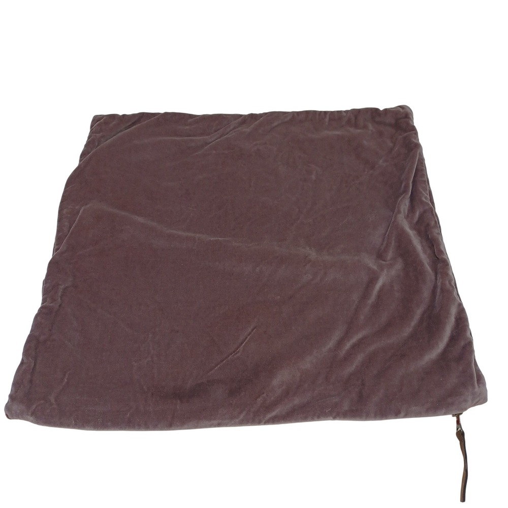 Pottery Barn Velvet Pillow Cover 20x20 Mauve Purple Modern Glam Plush Luxury